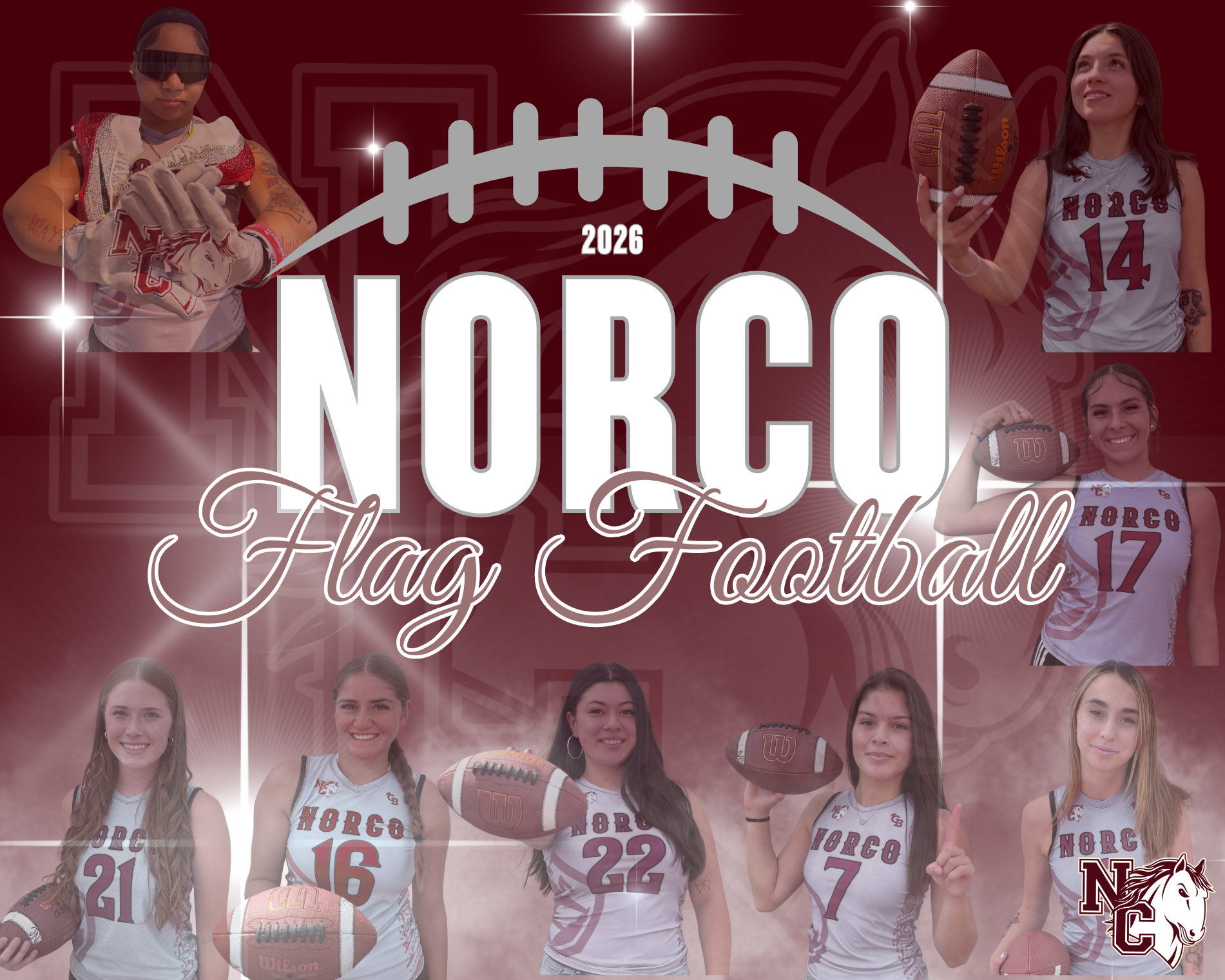 &ldquo;Herstory in the Making: Norco College Women&rsquo;s Flag Football Prepares for Historic 2026 Season&rdquo;